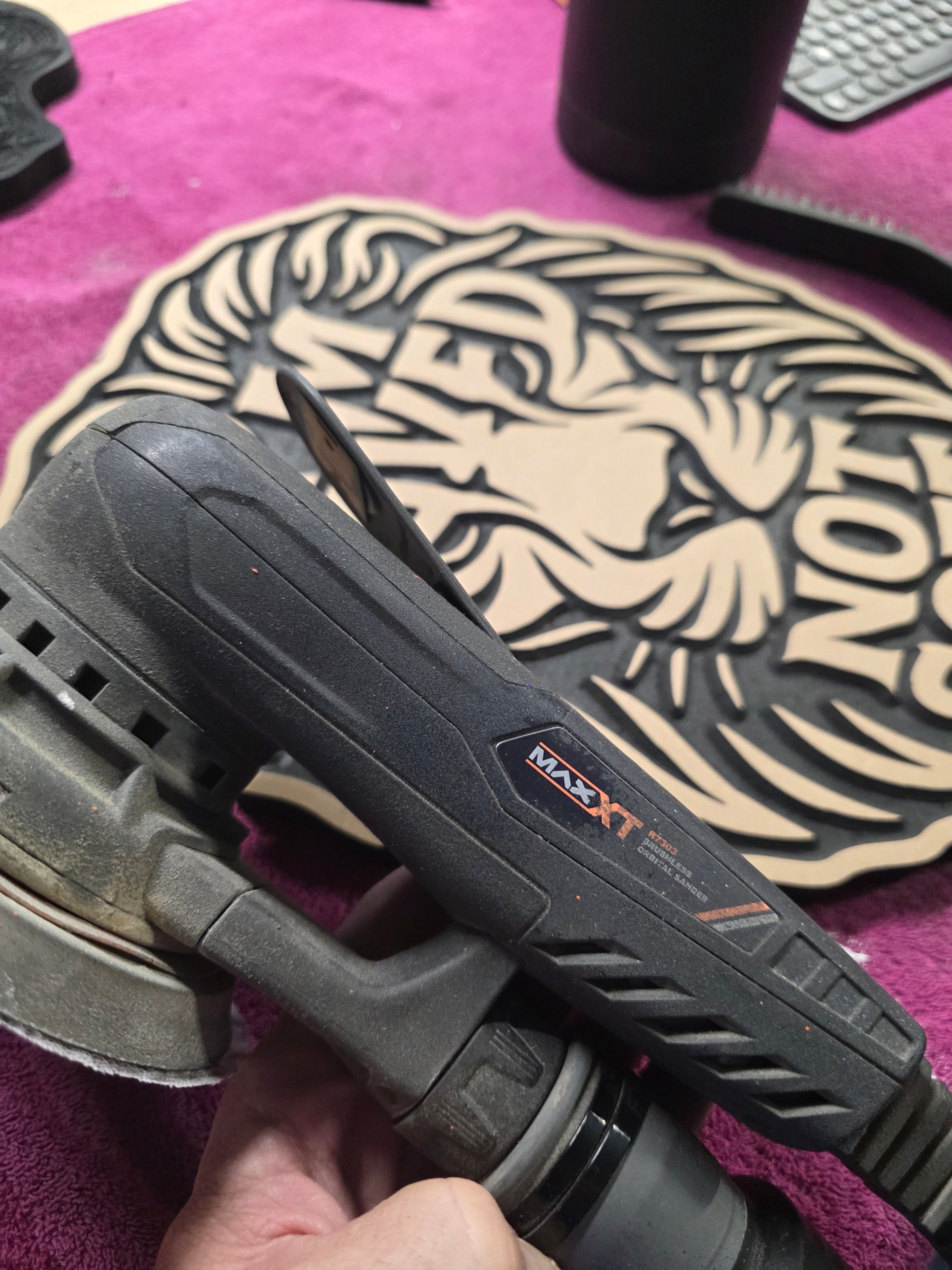 “I’m Saved, Not Soft” – Bold Christian Lion Wall Carving | Statement MDF Decor